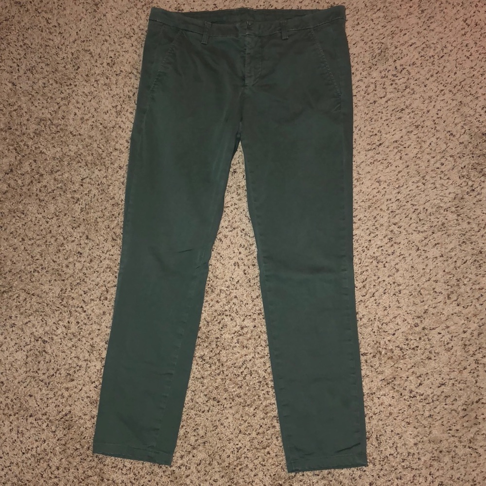 Green stone rose 34 waist pants